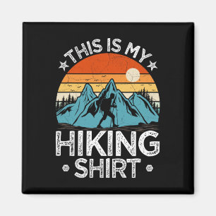 Wandern Bergabenteuer Vintage Dies Ist Mein Wander Magnet