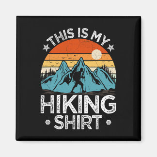 Wandern Bergabenteuer Vintage Dies Ist Mein Wander Magnet