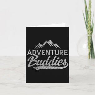Wandern Berge Adventure Buddies Paare Karte