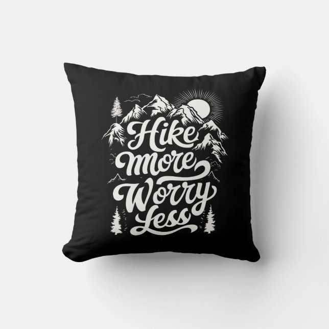 Wandern Besorgnis erregender weniger Camping im Fr Kissen (Vorderseite)