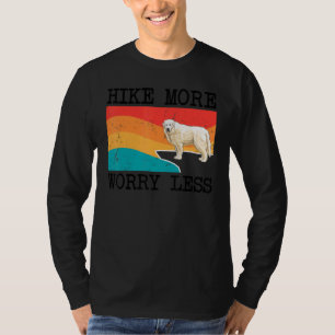 Wandern Besorgnis erregender weniger großer Pyrenä T-Shirt