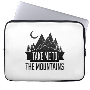 Wandern - bringen Sie mich in die Berge Laptopschutzhülle