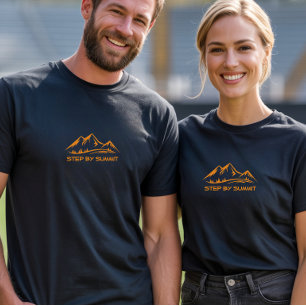 Wandern Camping Trekking Humor Orange T-Shirt