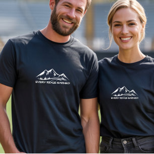 Wandern Camping Trekking Humor weiß T-Shirt