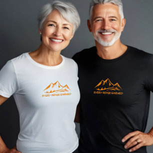 Wandern Camping Trekking Humor weiß T-Shirt