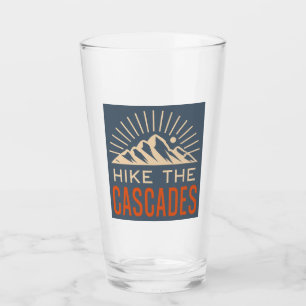 Wandern Cascades Sunburst Glas