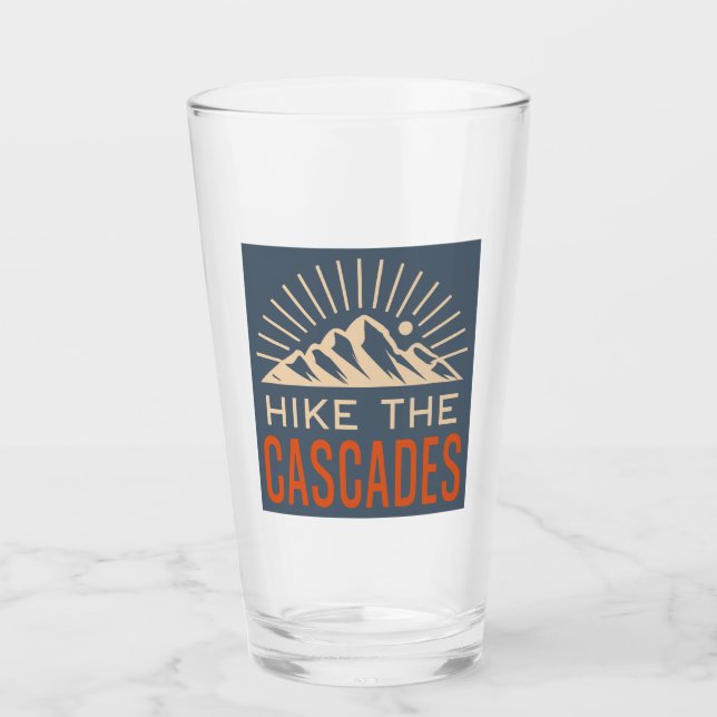 Wandern Cascades Sunburst Glas (Vorderseite)