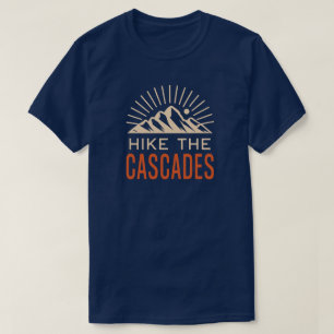 Wandern Cascades Sunburst T-Shirt