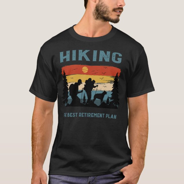Wandern Der schönste Ruhestand im Südtessin T-Shirt (Vorderseite)