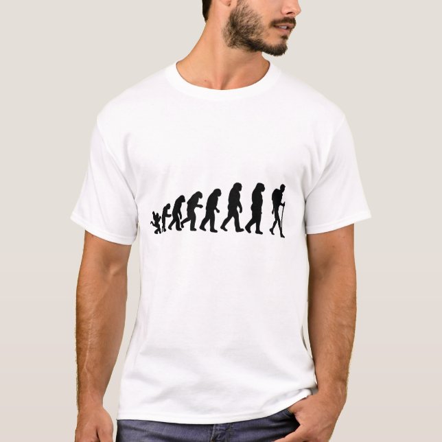 Wandern des Evolutions-T - Shirt (Vorderseite)