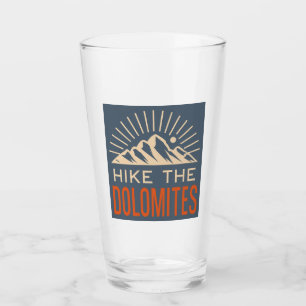 Wandern Dolomiten Italien Sunburst Glas