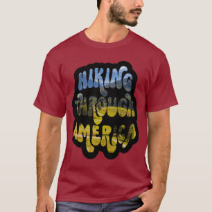 Wandern durch Amerika Bergtour T-Shirt