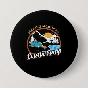Wandern Erinnerungen Cousin Camp Button