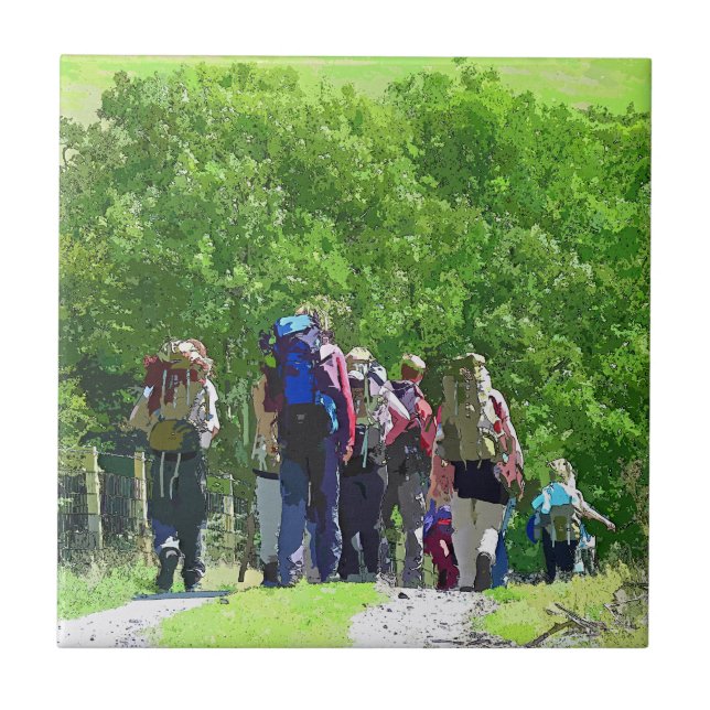 WANDERN FLIESE (Vorderseite)