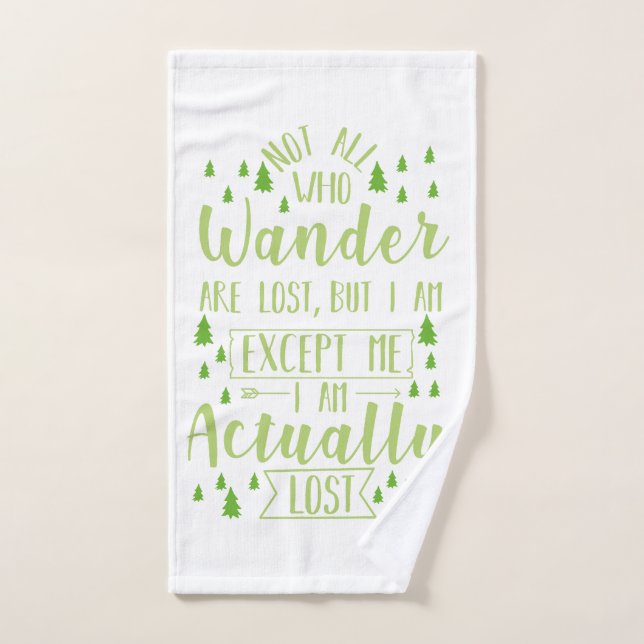 Wandern Funny Sprichwort Handtuch (Handtuch)
