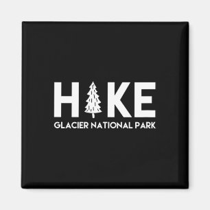 Wandern Glacier National Park Montana Souvenir Magnet