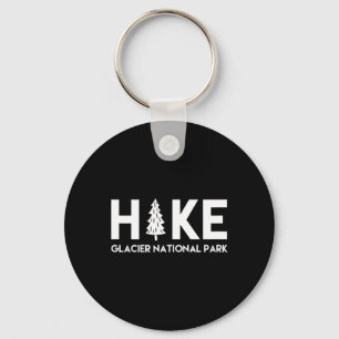 Wandern Glacier National Park Montana Souvenir  Schlüsselanhänger