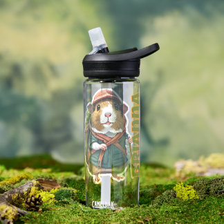 Wandern Guinea Schweineführerabenteuer, Geburtstag Trinkflasche