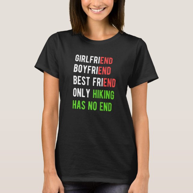 Wandern hat keine Hikerwanderung T-Shirt (Vorderseite)