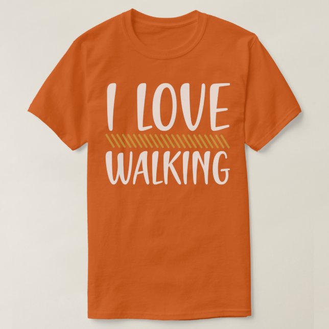 Wandern I Liebe T-Shirt (Design vorne)