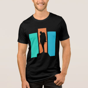 Wandern im Freien Natur Abenteuer Erkundung Tri-Blend Shirt