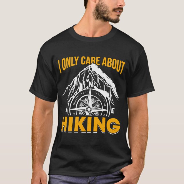 Wandern im Nationalpark California T-Shirt (Vorderseite)