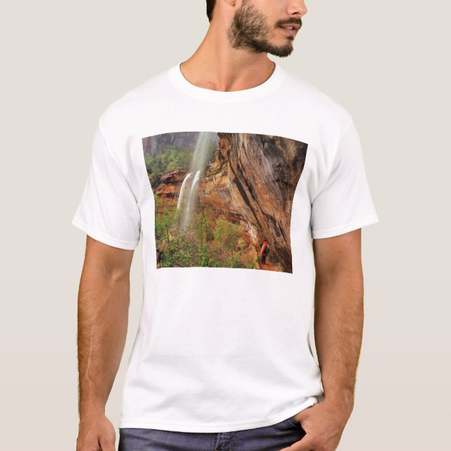 Wandern im Nationalpark Zion T-Shirt (Vorderseite)