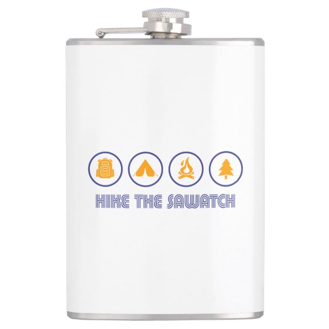 Wandern im Val Piora Flachmann (Vorderseite)