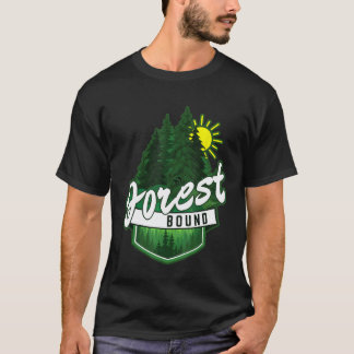Wandern im Wald, Camping, raus an die frische Luft T-Shirt