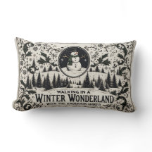 Wandern im Winter Wonderland Snowman
