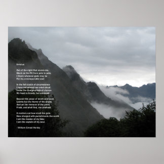 Wandern in den Wolken - Poster des Invictus