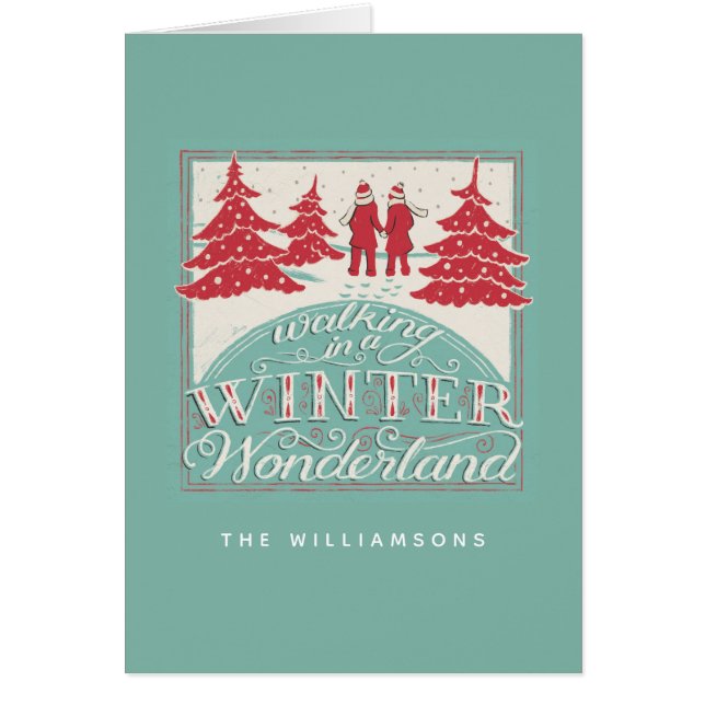 Wandern in einem Winterwunderland (Vorne)