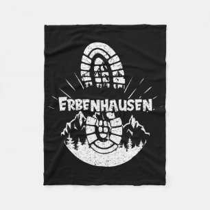 Wandern in Erbenhausen Deutschland Ausflugsfahrer Fleecedecke