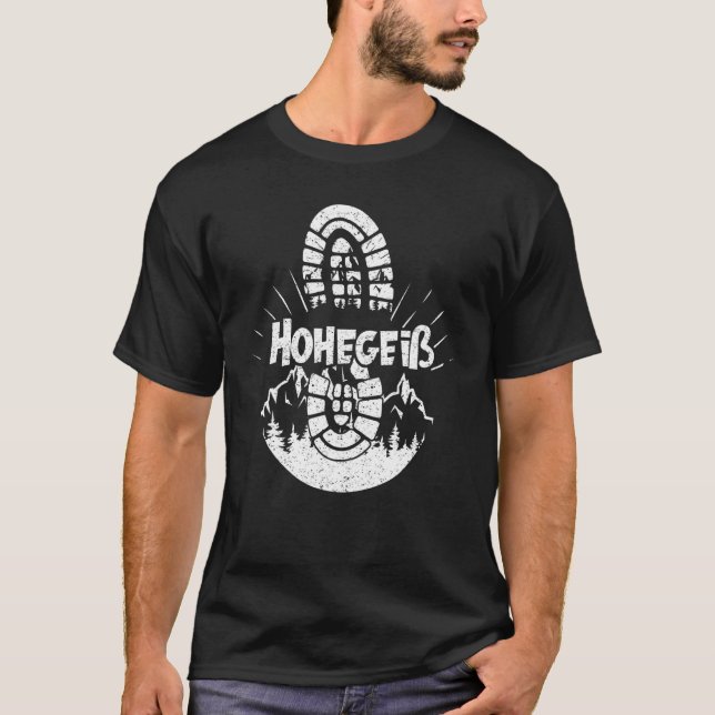 Wandern in Hohegeiß Deutschland Urlaubswandern T-Shirt (Vorderseite)