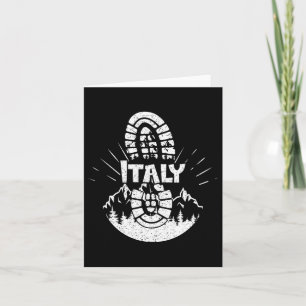 Wandern in Italien Vacation Wiker Karte