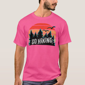 Wandern in Liebe mit Bergen wandern T-Shirt