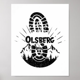 Wandern in Olsberg Deutschland Ausflugswandern Poster