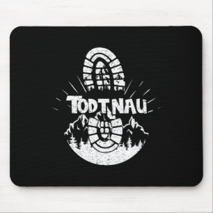 Wandern in Todtnau Deutschland Urlaub Wanderer Mousepad