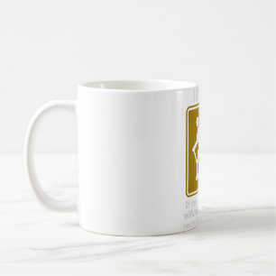 Wandern ist billiger als sonniges Wandern Kaffeetasse