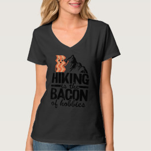 Wandern ist das Becken von Hobbies Camping Vater F T-Shirt