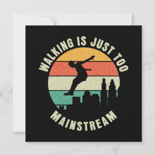 Wandern ist einfach zu Mainstream Einladung