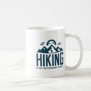 Wandern ist mein Rentenplan Camping Lustiger Wande Kaffeetasse