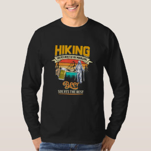 Wandern löst die meisten meiner Probleme Vintag T-Shirt
