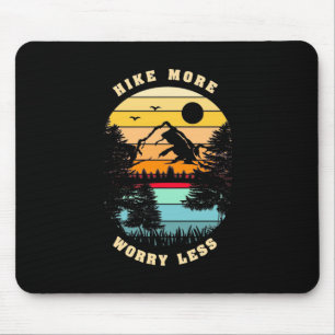 Wandern macht sich weniger Sorgen Mousepad
