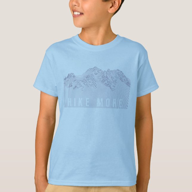 Wandern Mehr Berge T - Shirt (Vorderseite)