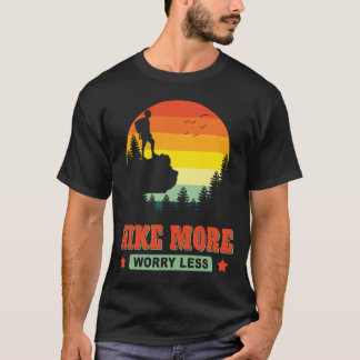 Wandern mehr Sorgen weniger Wanderung Erlebnis Out T-Shirt