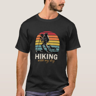 Wandern mit meinem Hund für Wanderfreunde im Vinta T-Shirt