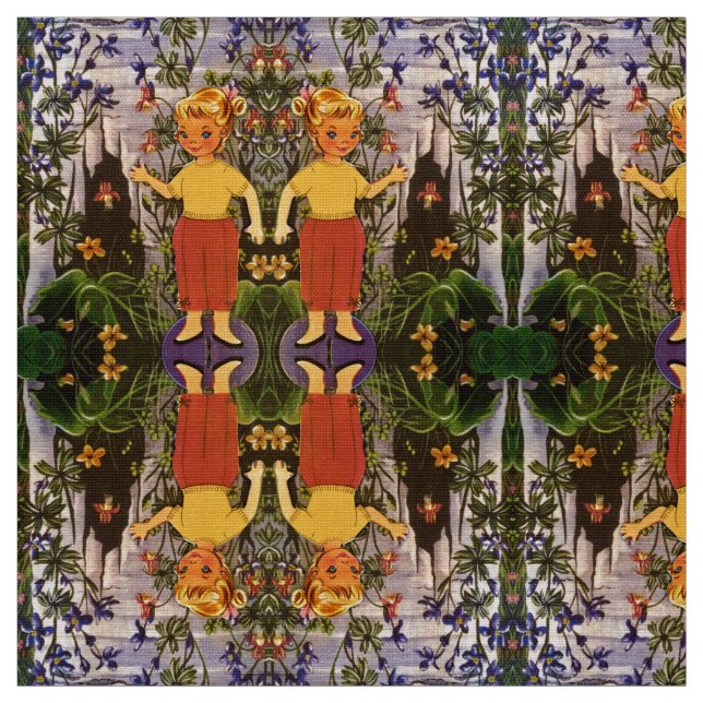 Wandern mit meinen Freundinnen! Stoff (Muster)