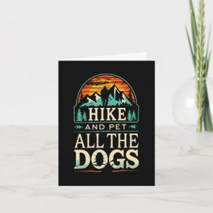 Wandern mit meinen Hunden wandern und alle Hunde p Karte