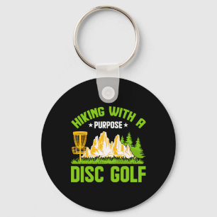 Wandern mit Ziel Disc Golf  Schlüsselanhänger